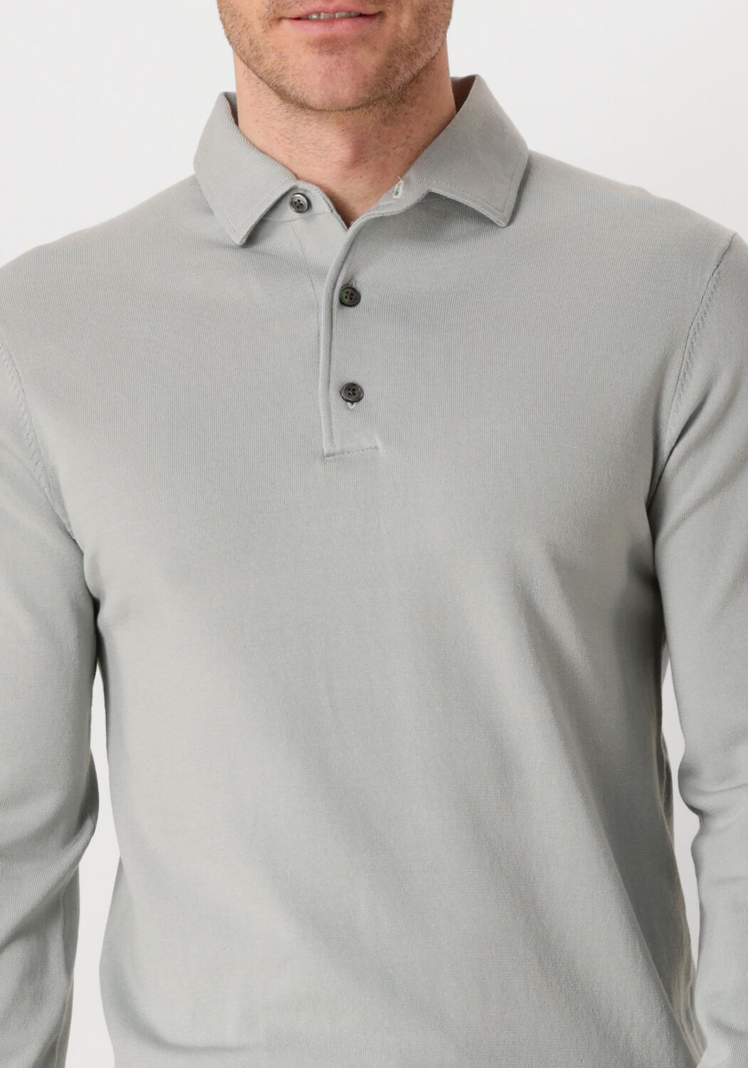 Gr&uuml;ne PROFUOMO Pullover POLO ONEPIECE LUXURY BASIC - large