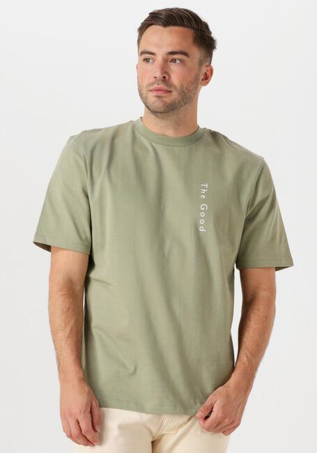 Grüne THE GOODPEOPLE T-shirt TEX - large