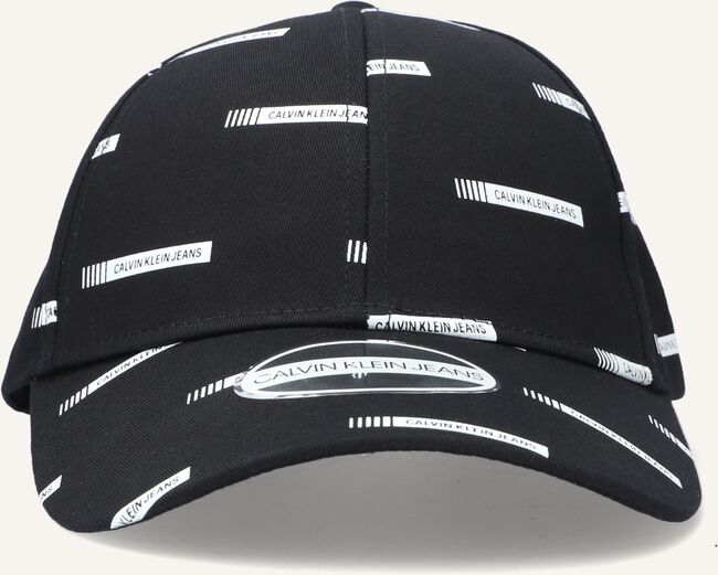 Schwarze CALVIN KLEIN Kappe AOP CAP Schwarze CALVIN KLEIN Kappe AOP CAP - large