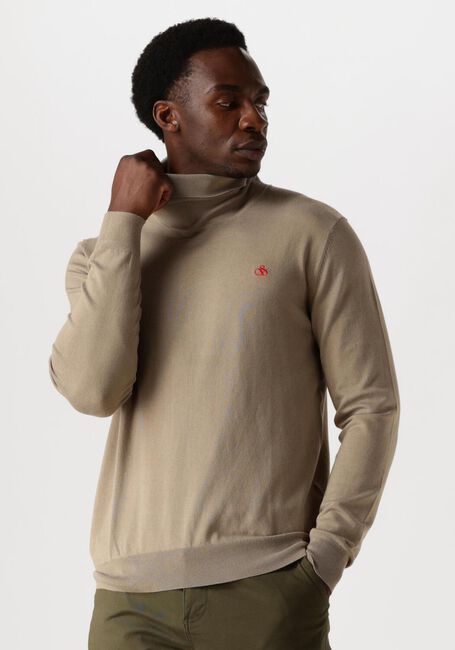 Beige SCOTCH & SODA Rollkragenpullover TURTLENECK VISCOSE SWEATER - large