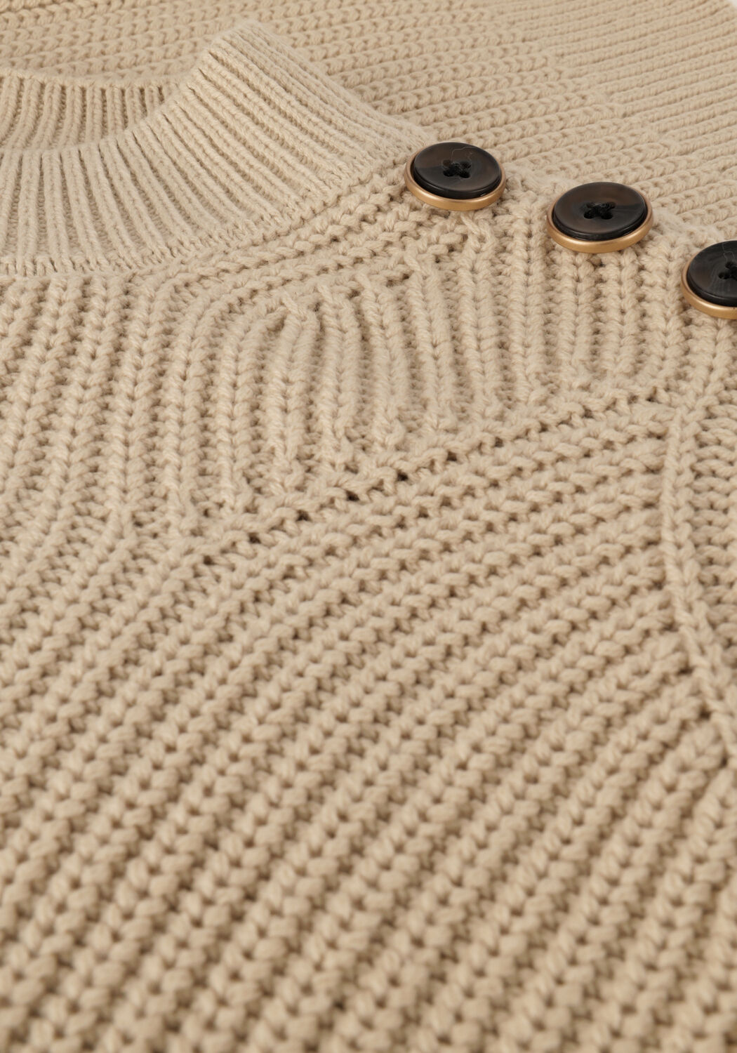 Beige MINUS Pullover ARYA KNIT PULLOVER - large