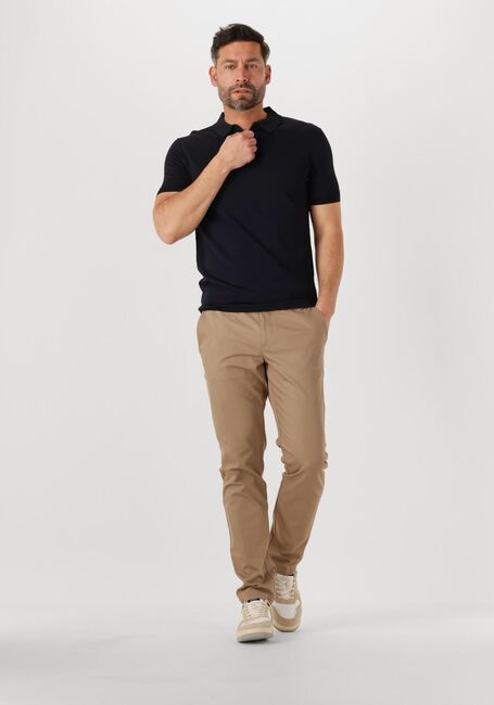 Dunkelblau GENTI Polo-Shirt POLO ZIP SS K2053-1260 - large