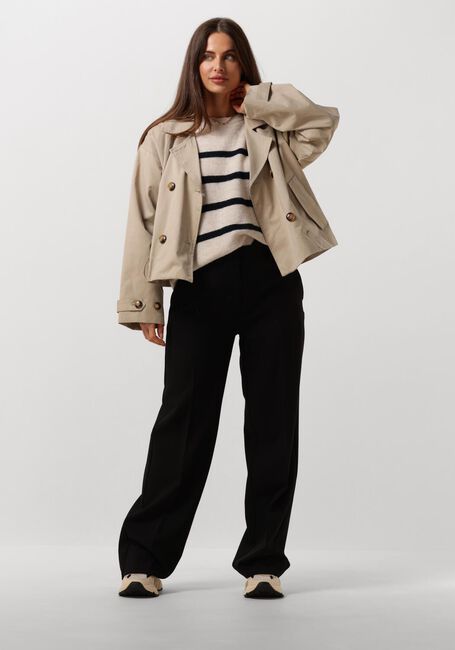 Schwarze SELECTED FEMME Hose SLFRITA MW WIDE PANT FD - large