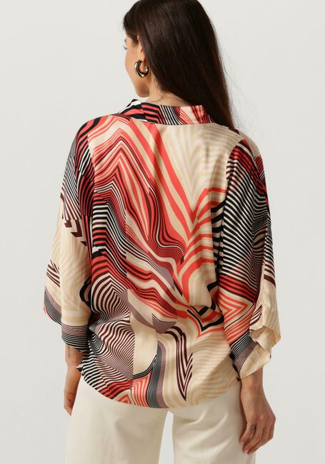 Mehrfarbige/Bunte SUMMUM Blusen BLOUSE GEOMETRICAL STRIPES BLOUSE GEOMETRICAL STRIPES - large
