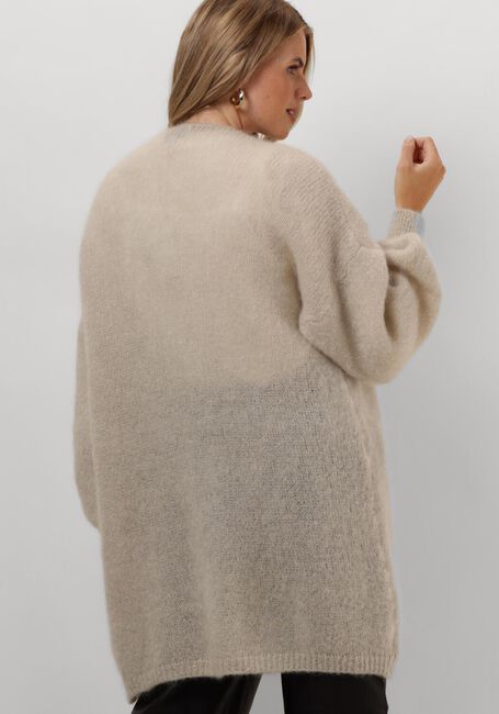 Beige AMERICAN DREAMS Strickjacke LEE MIDI CARDIGAN - large