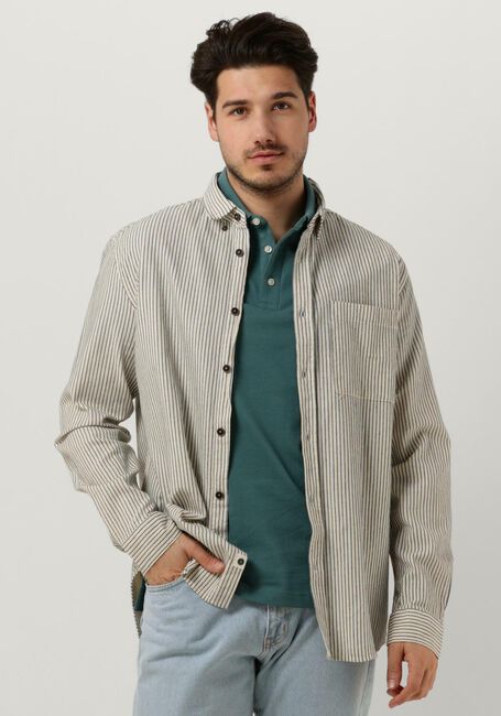 Sand ANERKJENDT Casual-Oberhemd AKKONRAD L/S STRIPE SHIRT - large