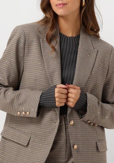 Braune AAIKO Blazer AMANDA TWEED VIS 320 - large