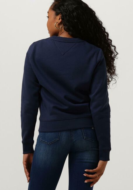 Blaue TOMMY JEANS Sweatshirt TJW REGULAR FLEECE C NECK - large