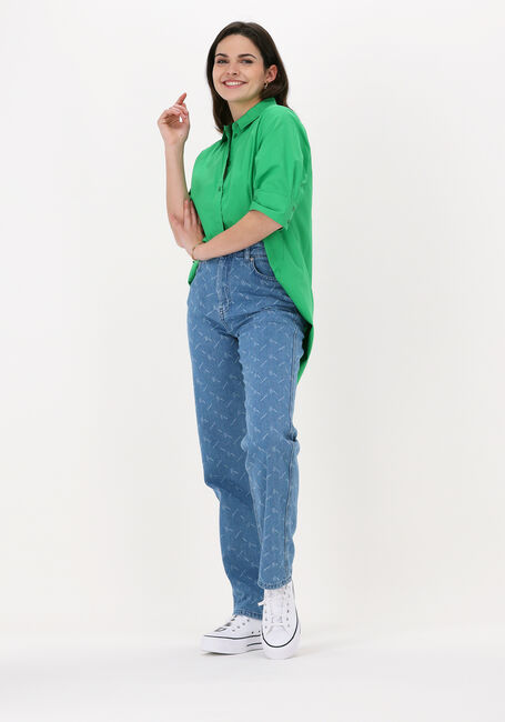 Grüne GESTUZ Blusen AVALI SS SHIRT - large