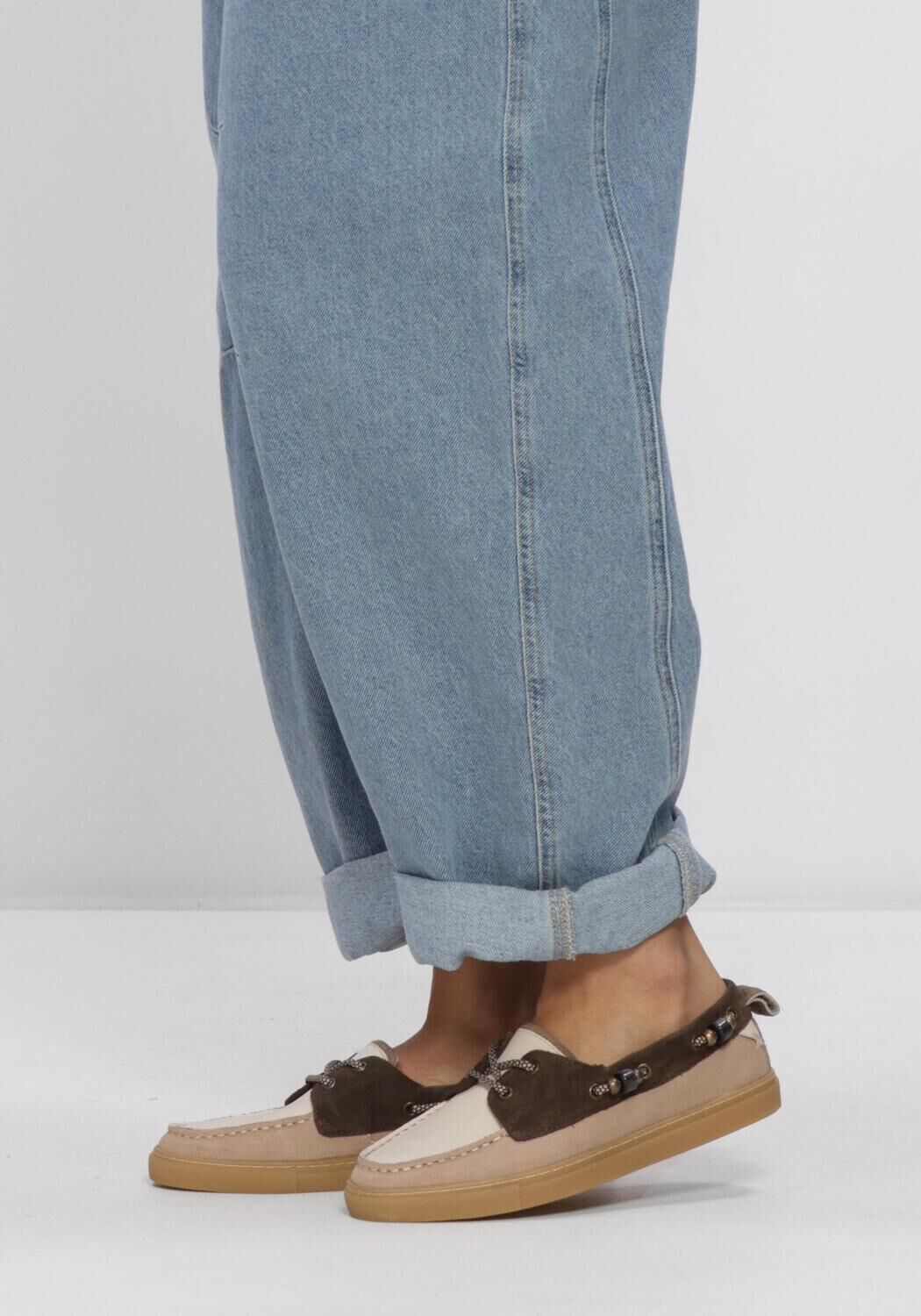 Beige STEFANO LAURAN Slipper SILK-06 - large