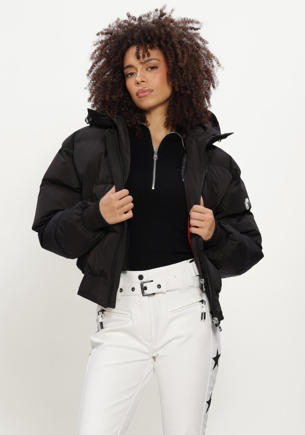 Schwarze AIRFORCE Skijacken NORTHSTAR BOMBER JACKET