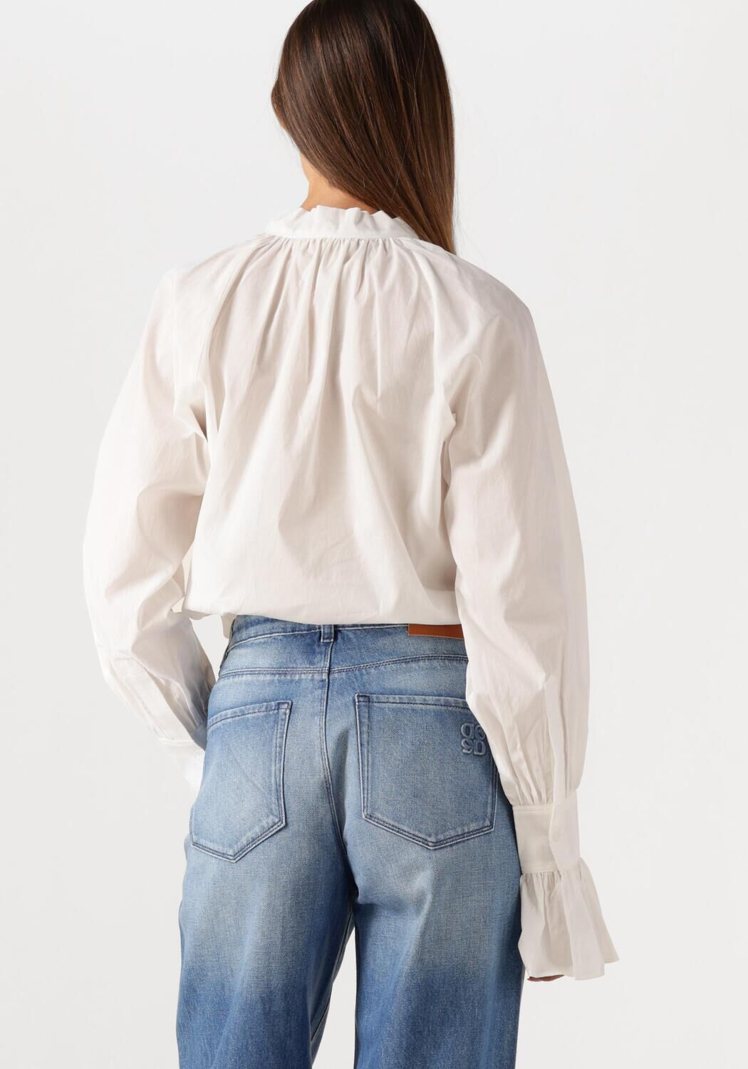 Wei&szlig;e VANESSA BRUNO Blusen FATIMA BLOUSE - large