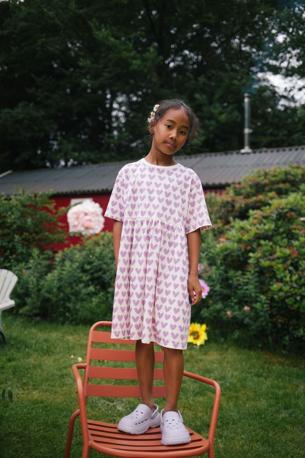 Wei&szlig;e DAILY BRAT Minikleid ADORE DRESS - large