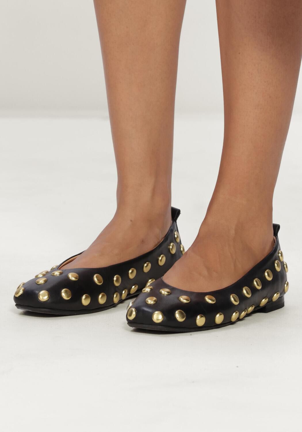 Schwarze STEFANO LAURAN Ballerinas 4669 - large