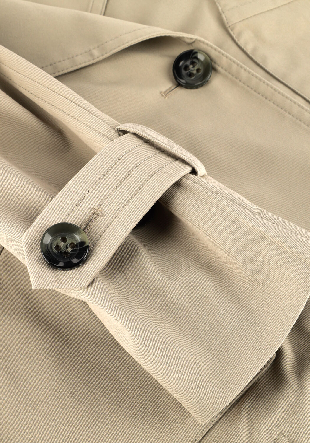 Gr&uuml;ne BEAUMONT Trenchcoats GRACY SHORT TRENCH - large