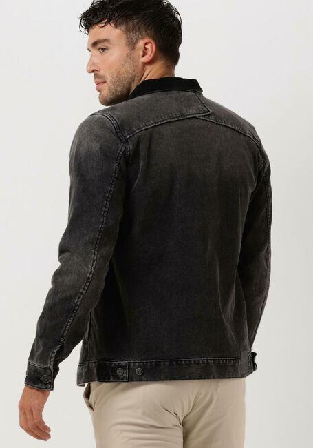 Graue CAST IRON Jeansjacke DENIM JACKET GREY SHADOW WASH - large