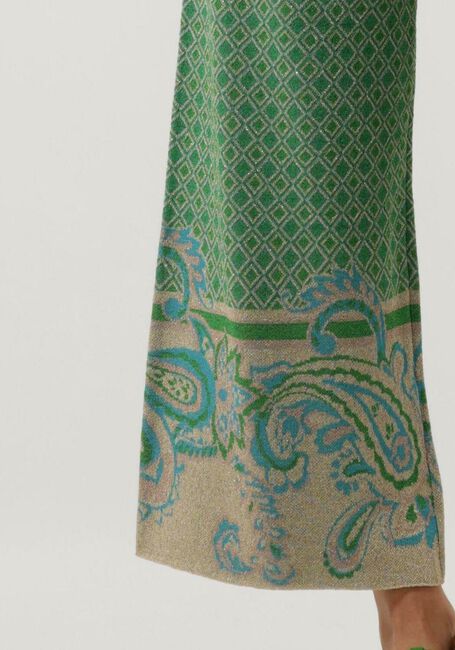 Gr&uuml;ne LIU JO Weite Hose PANTALONE MAGLIA JACQUARD - large