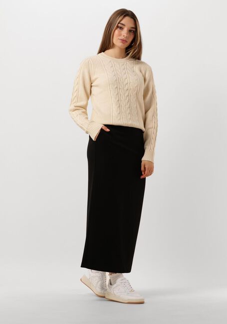 Schwarze OBJECT Midirock OBJLISA MW LONG SKIRT - large
