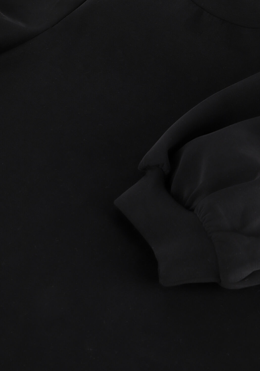 Schwarze MY ESSENTIAL WARDROBE Top THE PUFF BLOUSE - large