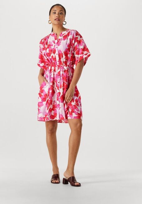 Mehrfarbige/Bunte POM AMSTERDAM Minikleid DRESS BUBBLE BLOOM LAVENDER - large