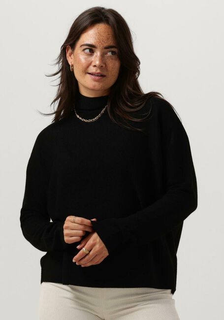 Schwarze DRYKORN Rollkragenpullover LIORA 42002 - large