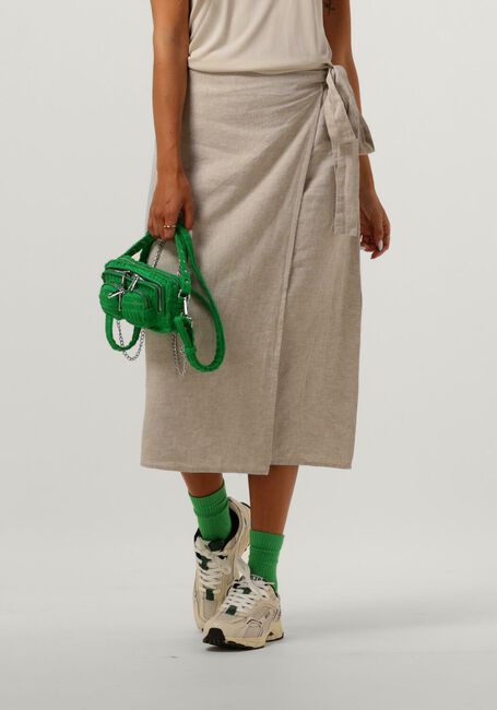 Sand MSCH COPENHAGEN Midirock MSCHGINIA WRAP SKIRT - large