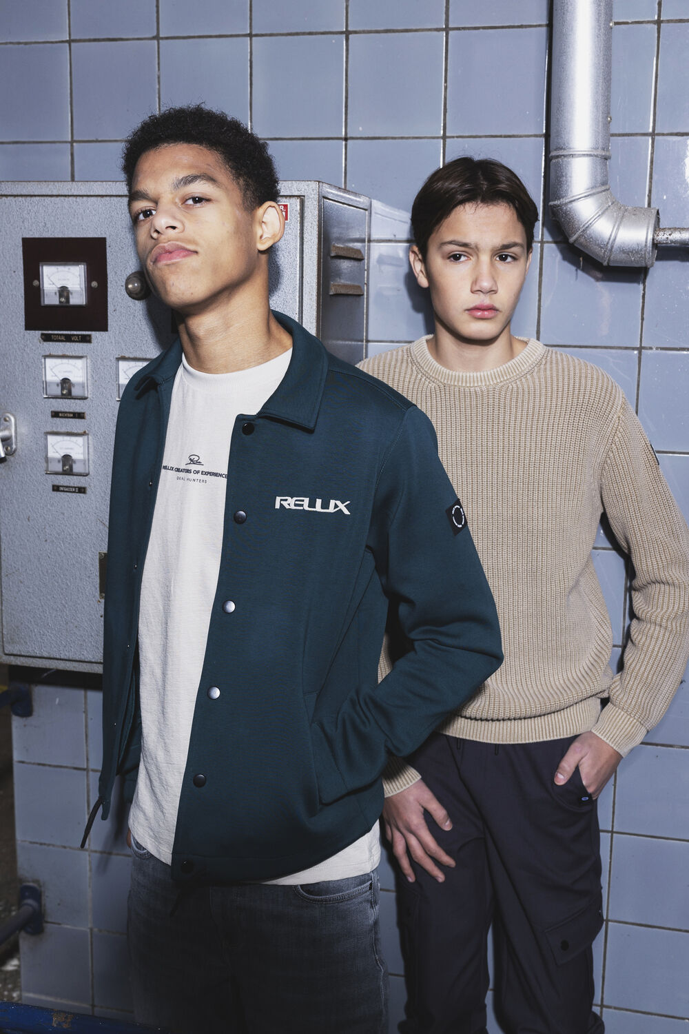 Dunkelgr&uuml;n RELLIX Jack SWEAT JACKET RELLIX SCUBA - large