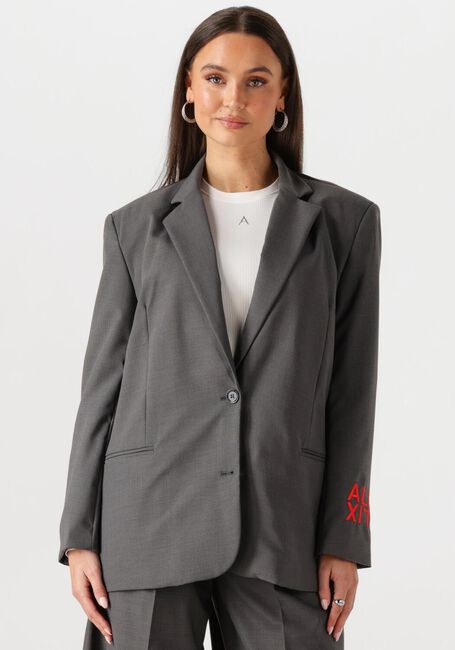 Graue ALIX THE LABEL Blazer LADIES WOVEN CLEAN BLAZER - large