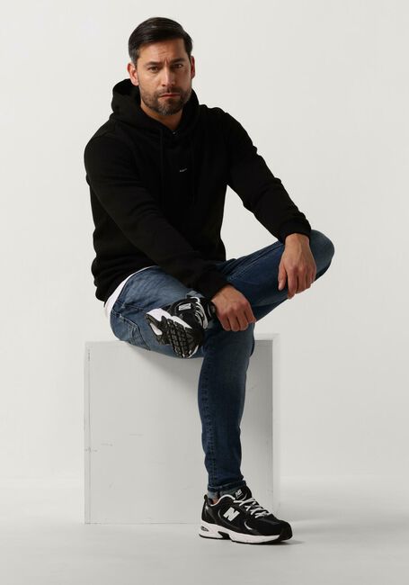 Schwarze PURE PATH Sweatshirt ESSENTIAL LOGO HOODIE - large