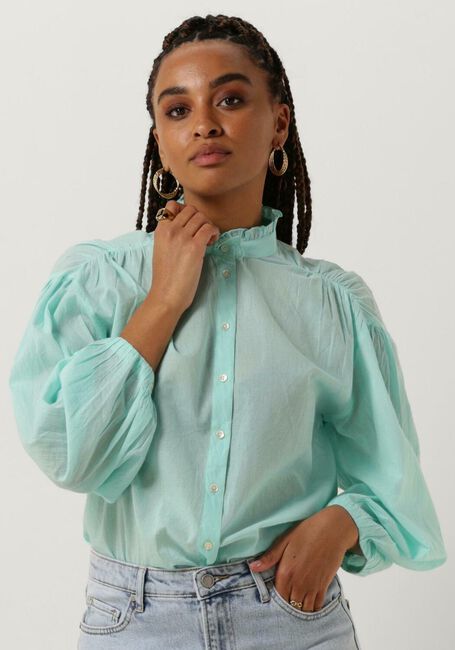 Hellblau ANTIK BATIK Blusen ANNA BLOUSE - large