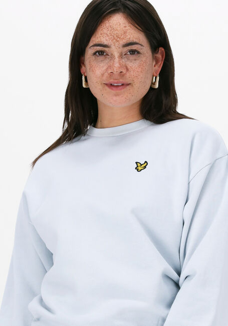 Hellblau LYLE & SCOTT Sweatshirt GARMENT DYE SWEATSHIRT - large