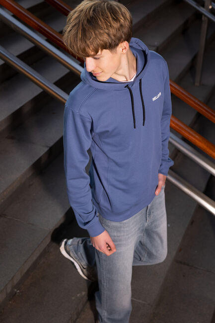 Blaue RELLIX Sweatshirt HOODIE RELLIX BACKPRINT - large