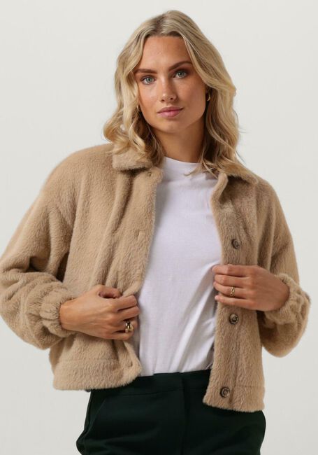 Beige MOSCOW Strickjacke 70-01-GWENNY - large