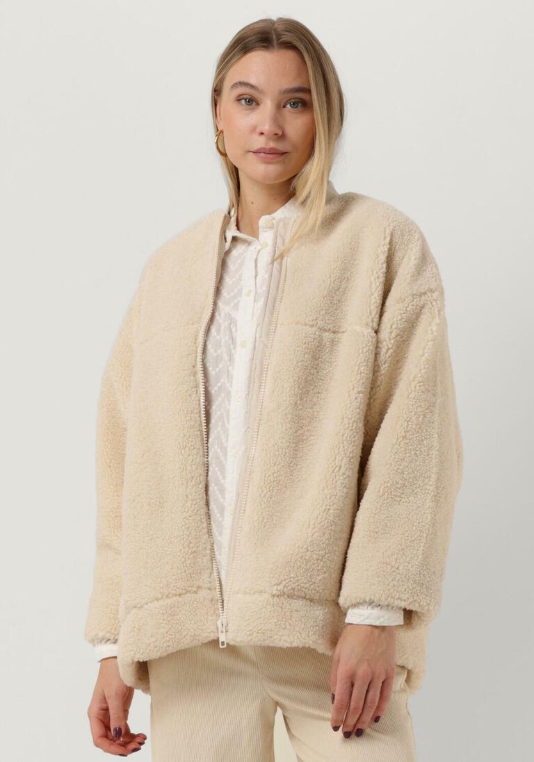 nicht-gerade weiss minimum teddy-jacke bavory 9024