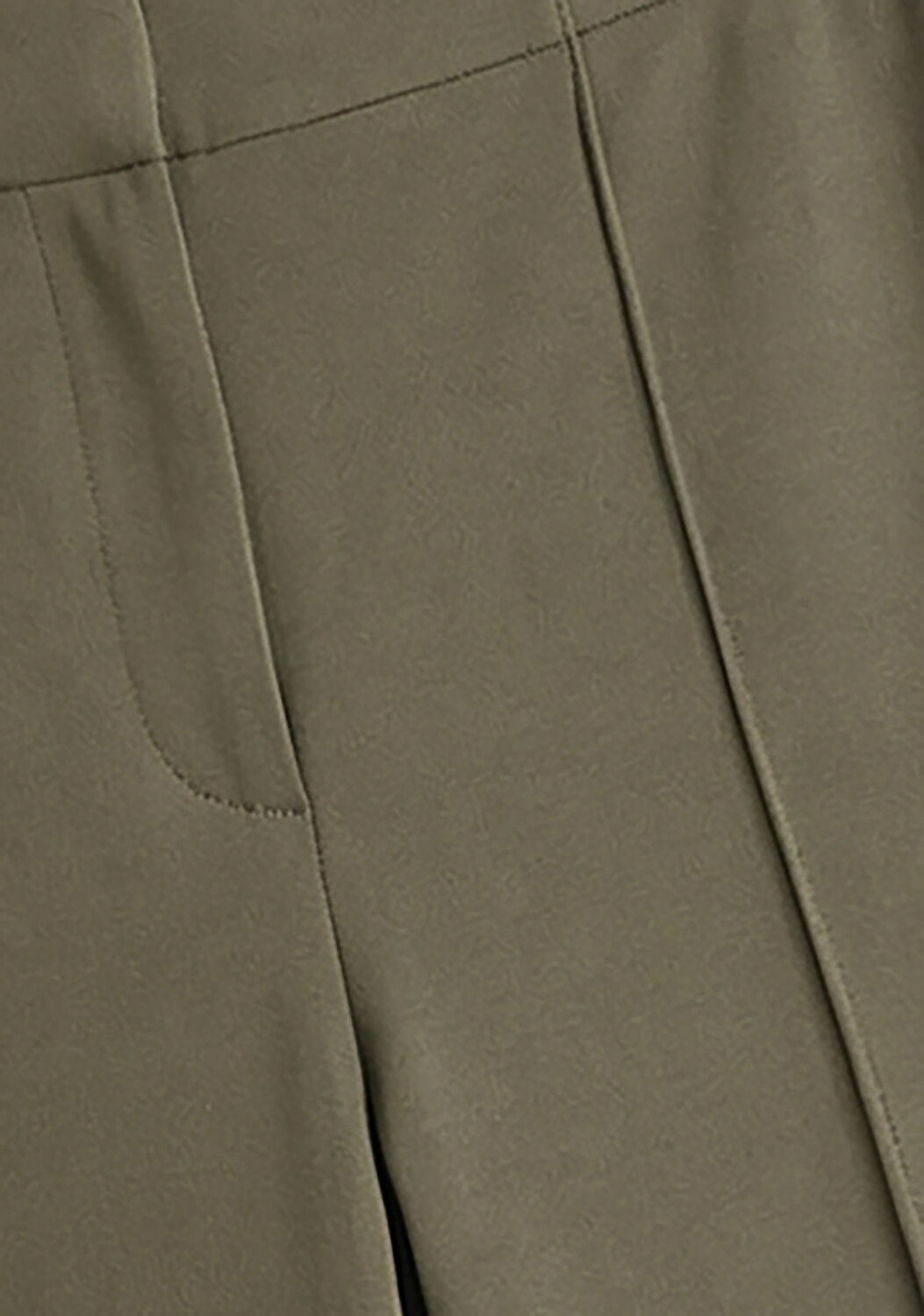 Olive SUMMUM Weite Hose TROUSERS WASHED MODAL SCUBA - large