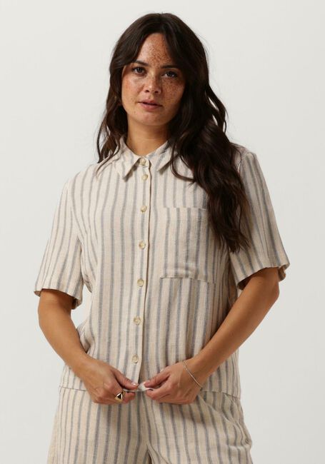 Sand OBJECT Blusen OBJSANNE 2/4 SHIRT - large
