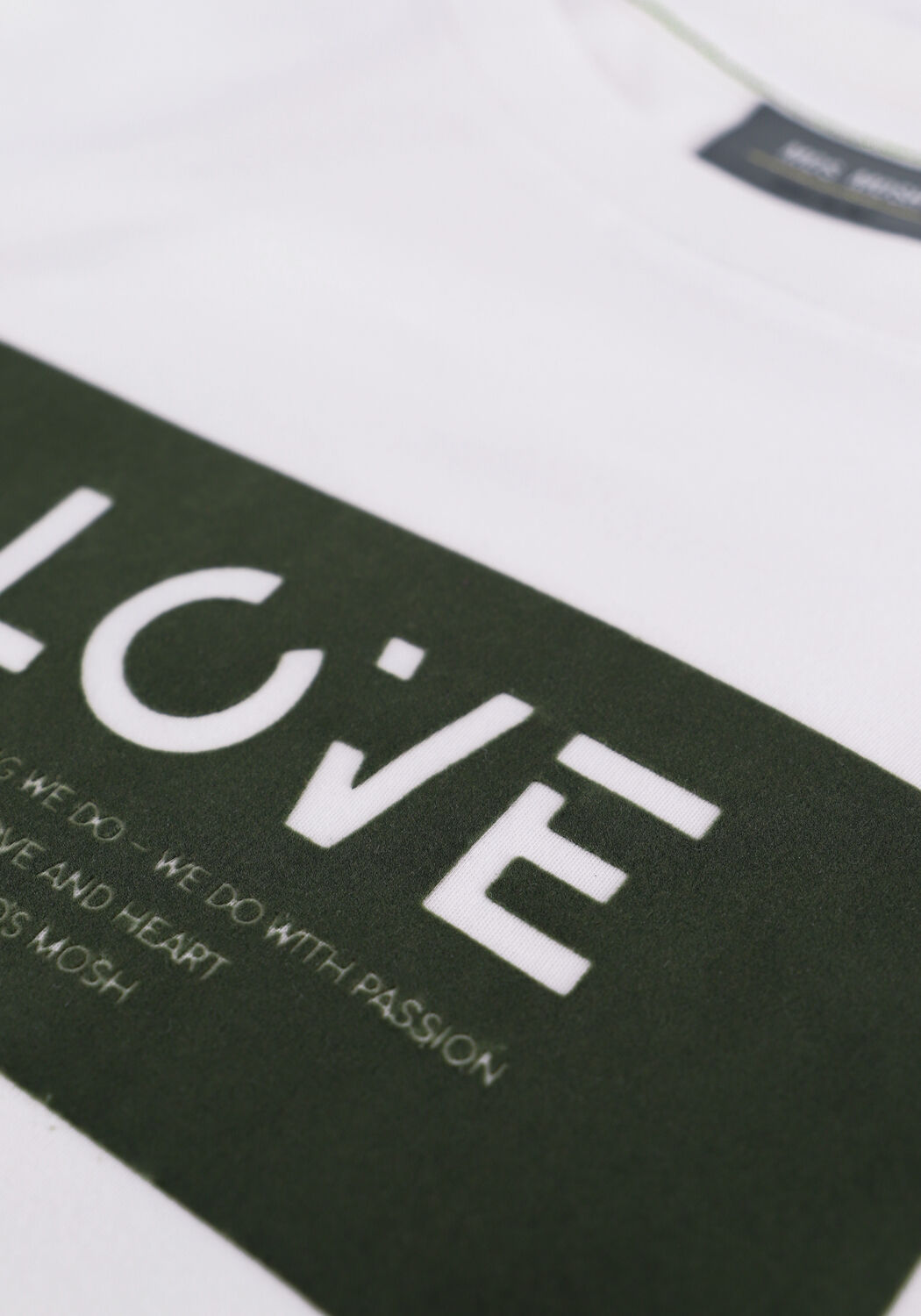 Wei&szlig;e MOS MOSH T-shirt CHERRIE O-SS TEE - large