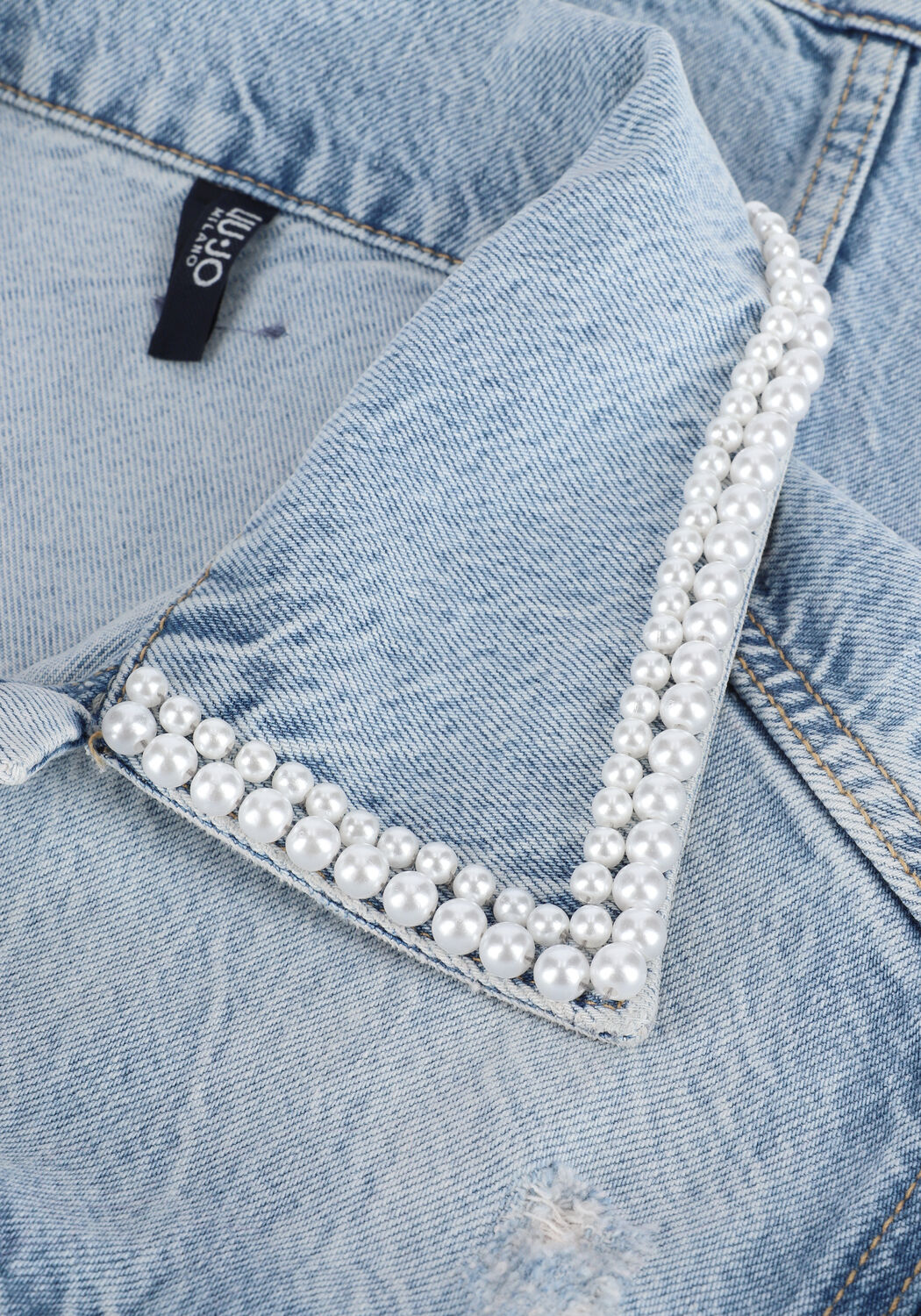 Blaue LIU JO Gilet ECS GILET DENIM - large