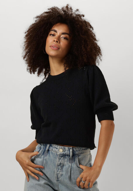 Schwarze FABIENNE CHAPOT Pullover DIANNA SS PULLOVER - large