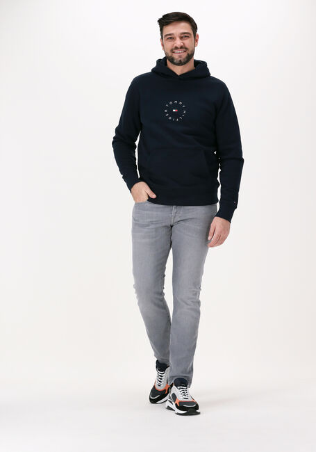 Dunkelblau TOMMY HILFIGER Sweatshirt ROUNDALL GRAPHIC HOODIE - large