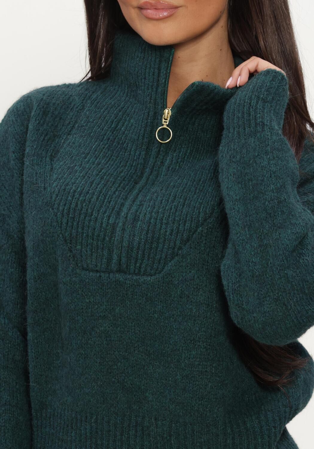 Dunkelgr&uuml;n BY-BAR Pullover BOXY BEAU PULLOVER - large
