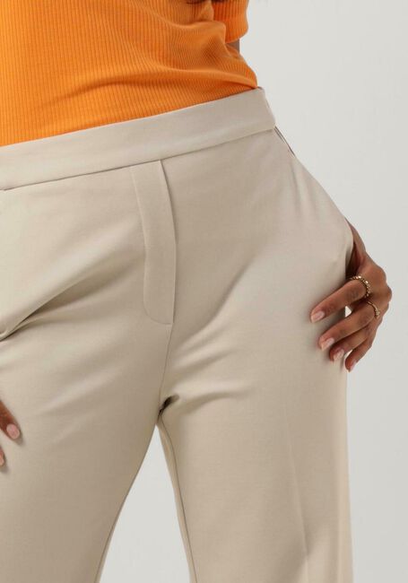 Beige BEAUMONT Hose PANTS WIDE FLARE DOUBLE JERSEY - large
