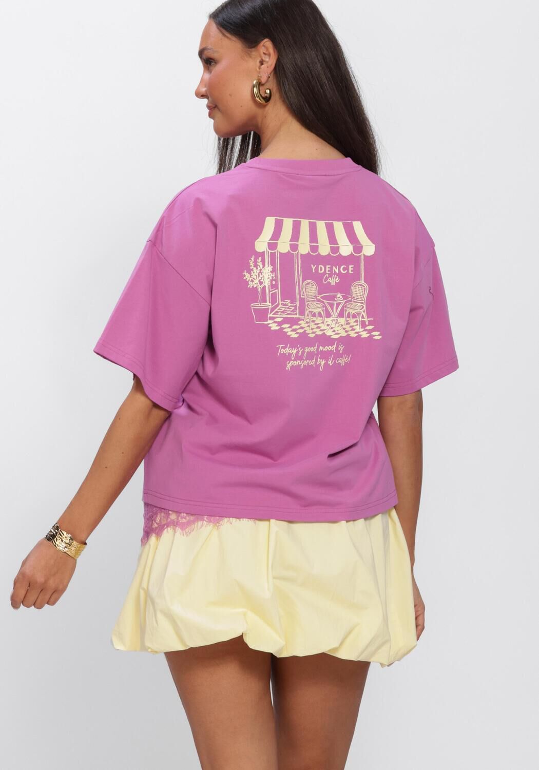 Rosane YDENCE Tops & T-shirts T-SHIRT YDENCE CAFE - large
