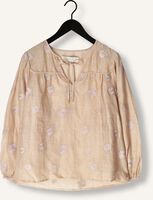 Sand NUKUS Blusen KAOUTAR BLOUSE EMBROIDERY Sand NUKUS Blusen KAOUTAR BLOUSE EMBROIDERY - medium