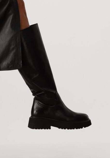 Schwarze VIA VAI Hohe Stiefel ZIVA VIENNA - large
