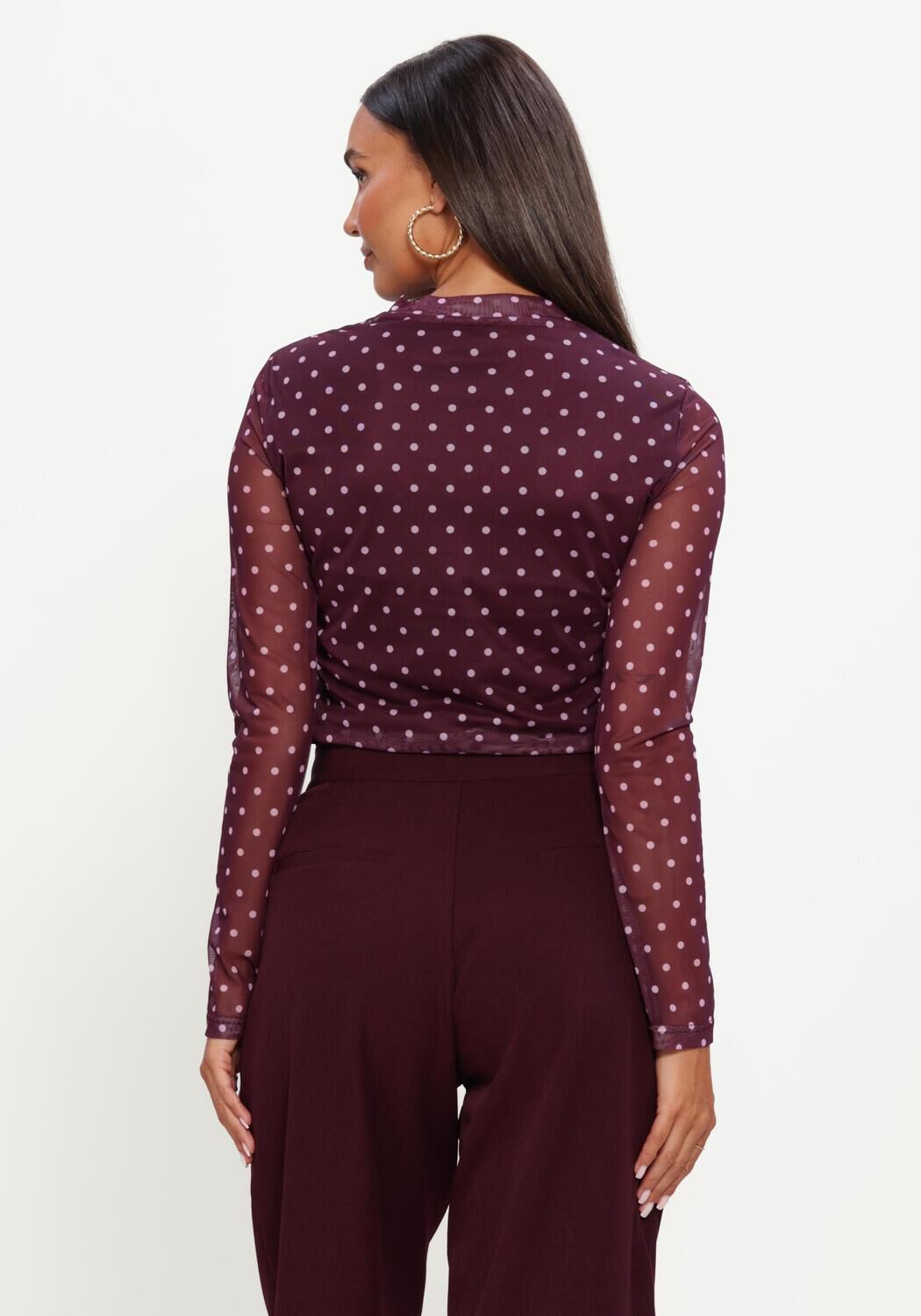 Bordeaux YDENCE Top TOP BAILEY - large