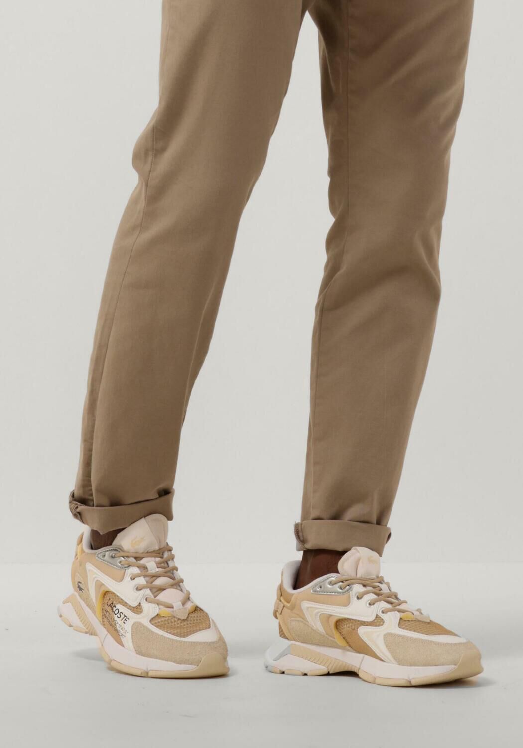 Beige LACOSTE Sneaker Low L003 NEO - large