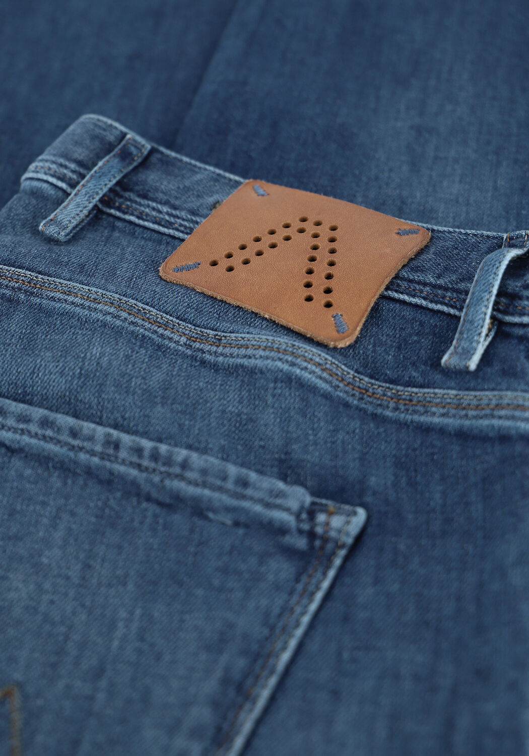 Blaue ALBERTO Slim fit jeans SLIM - ORGANIC DENIM - large