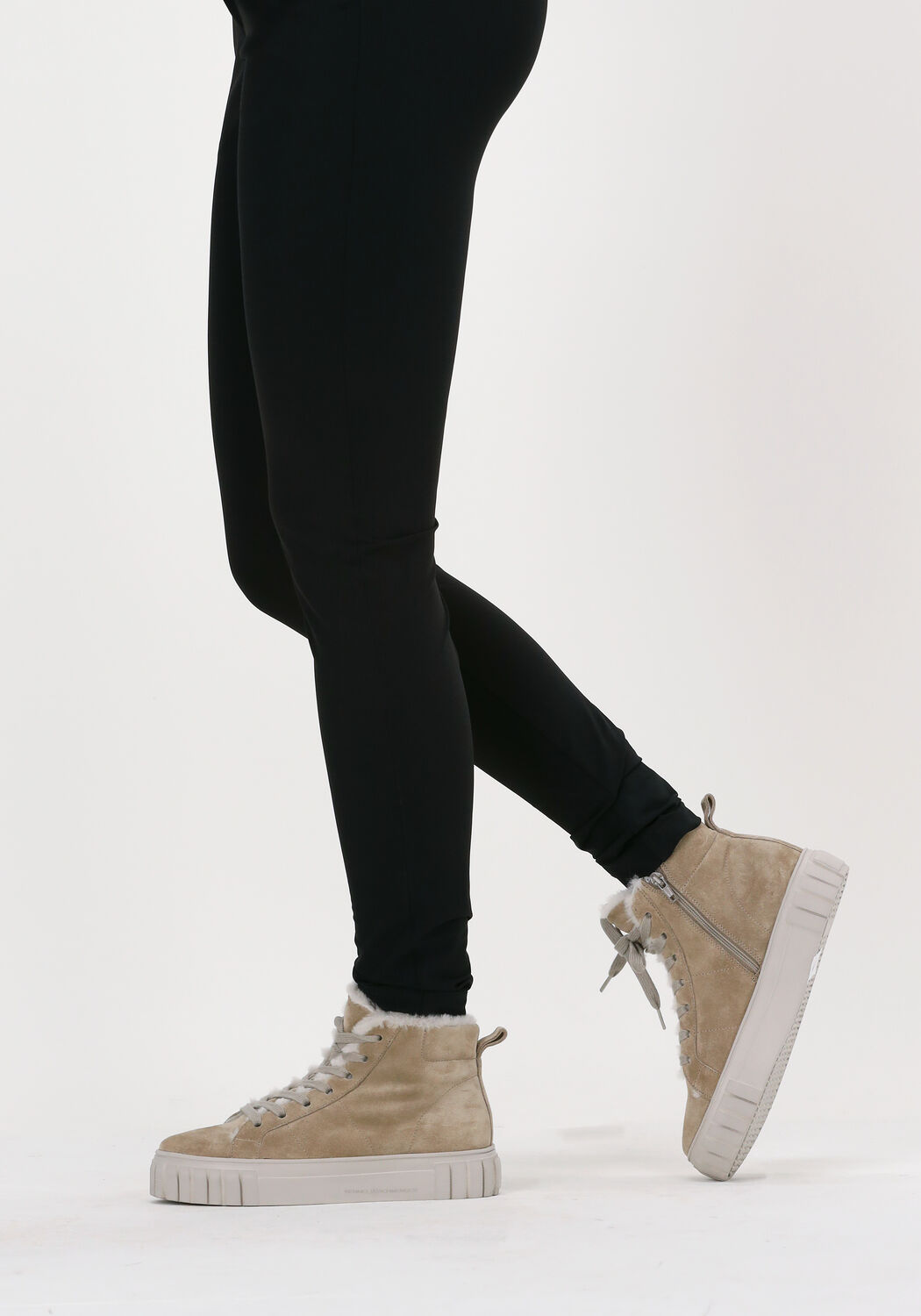 Beige KENNEL & SCHMENGER Sneaker High 27850 - large