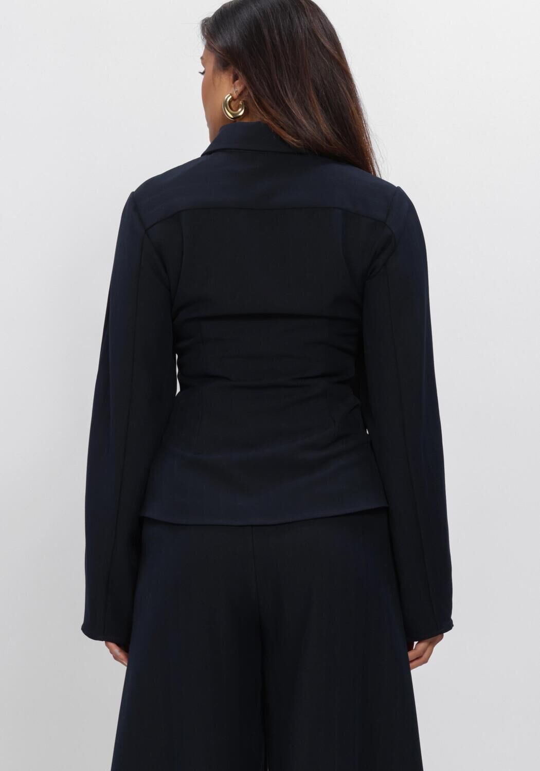 Dunkelblau AMAYA AMSTERDAM Blusen LOUI BLOUSE - large
